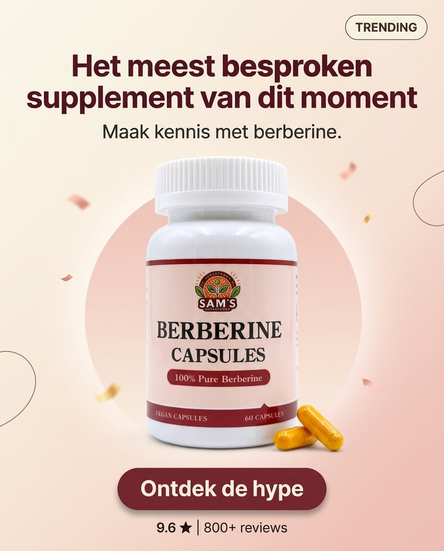 Meta-advertentie die we voor SAM'S Superfoods maakten