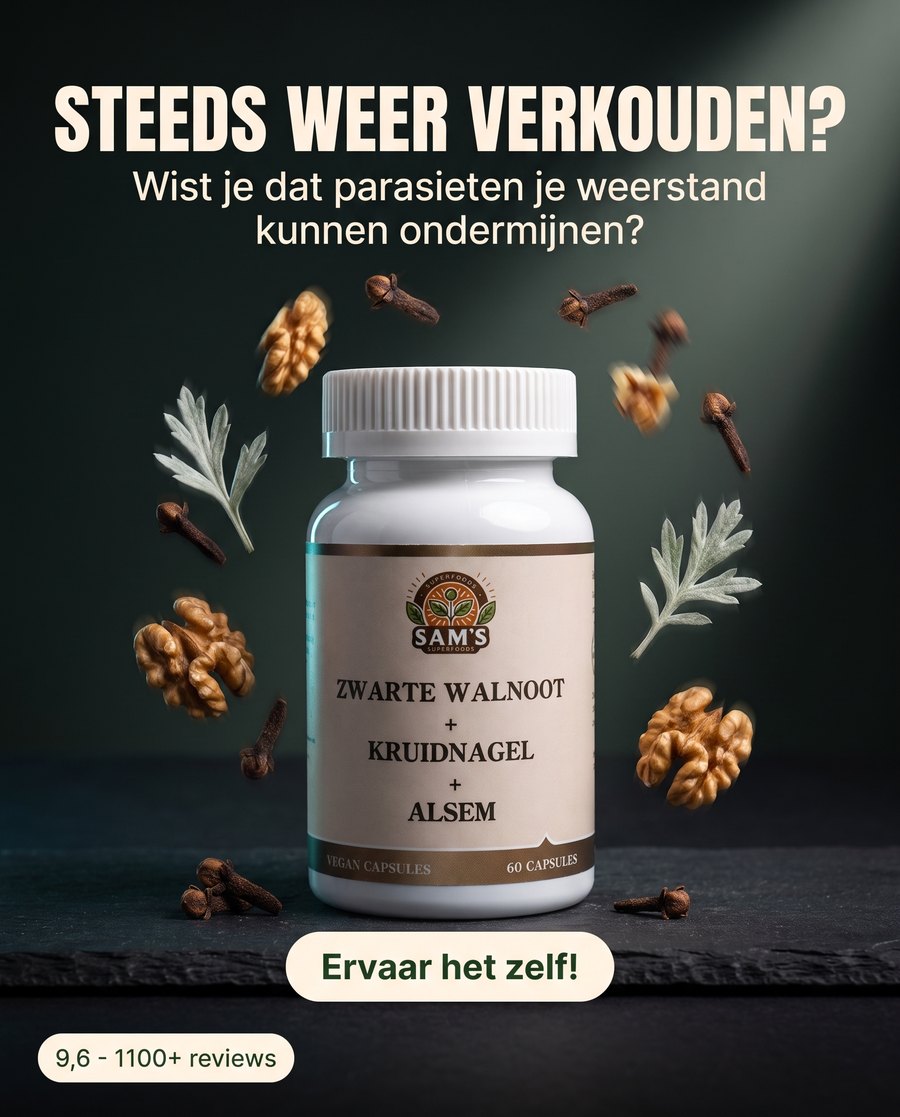 Meta-advertentie die we voor SAM'S Superfoods maakten