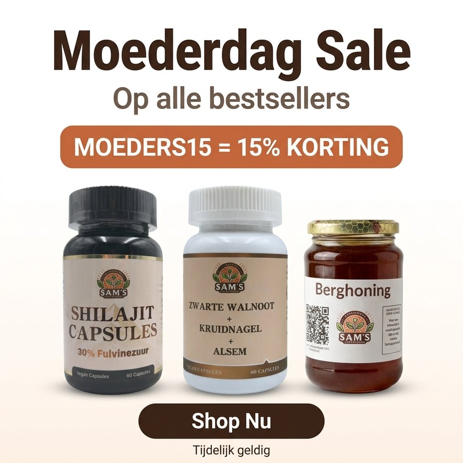 Meta-advertentie die we voor SAM'S Superfoods maakten